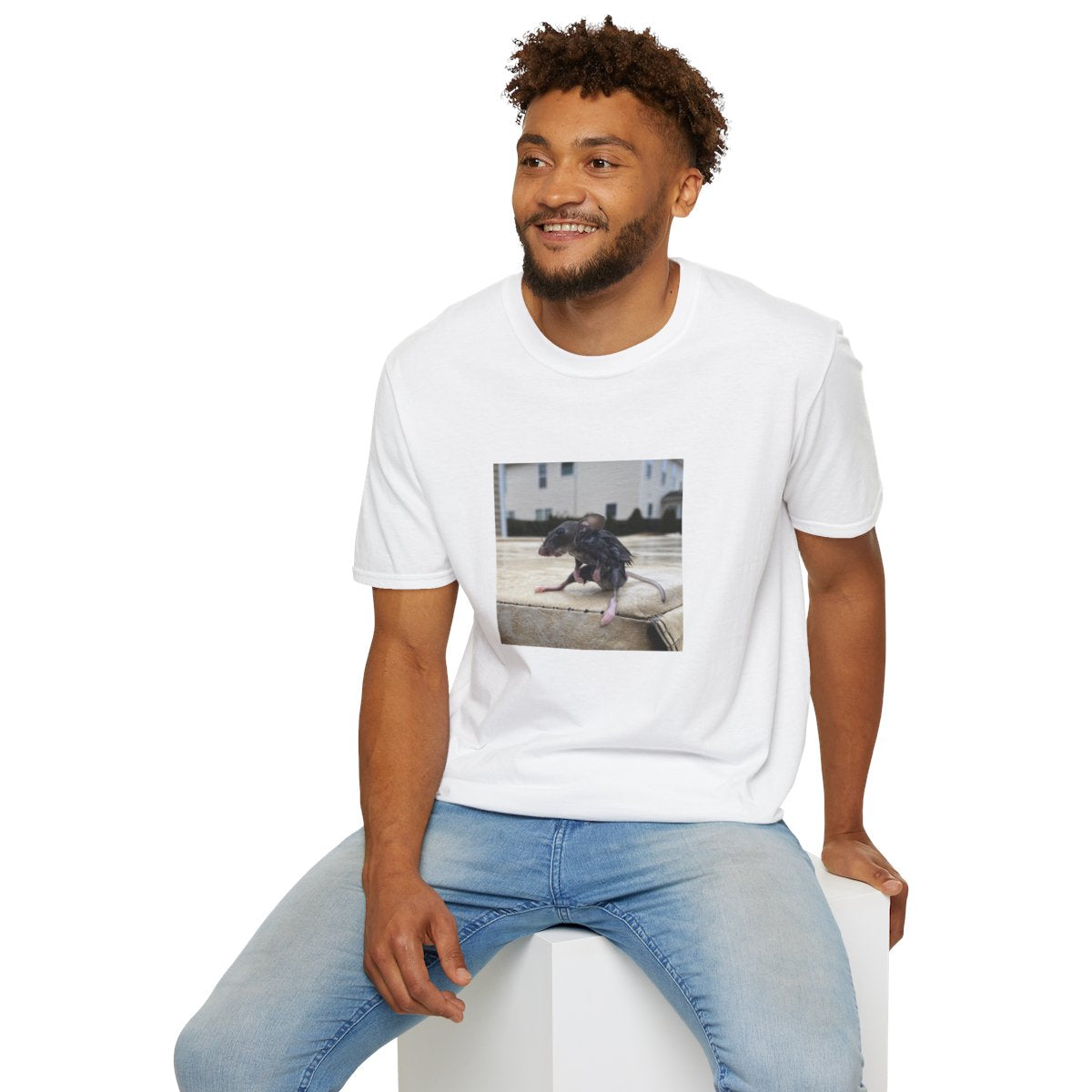 Wet Rat Iconic Meme Cotton Tee