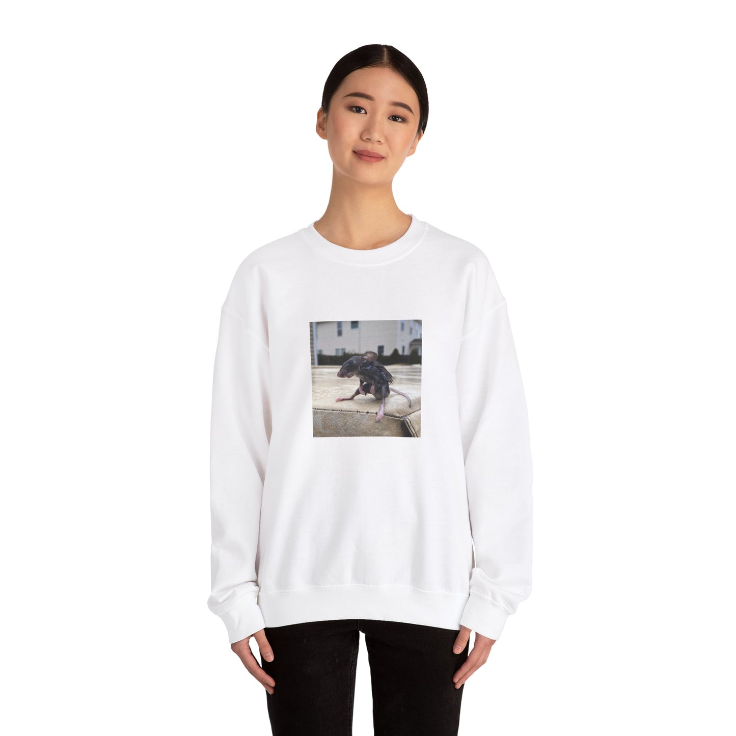 Wet Rat iconic meme unisex Crewneck Sweatshirt