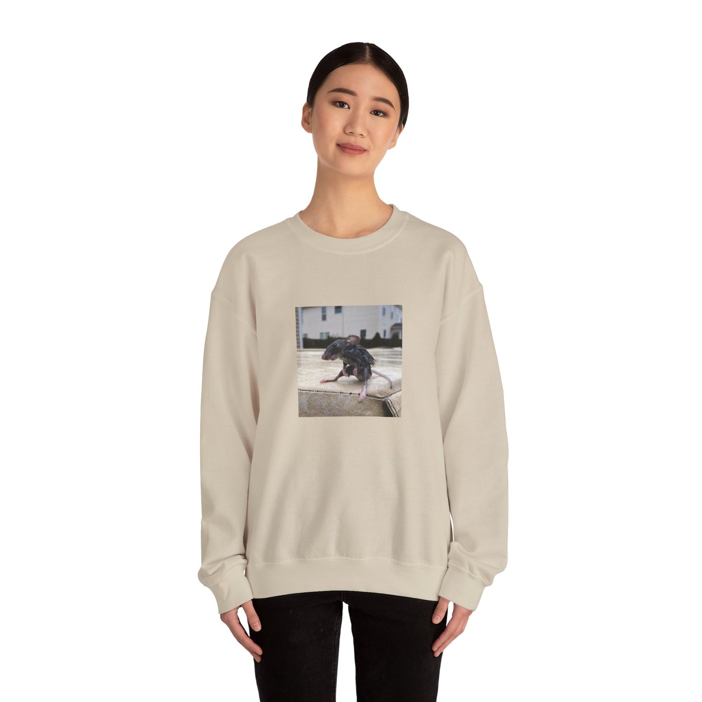 Wet Rat iconic meme unisex Crewneck Sweatshirt