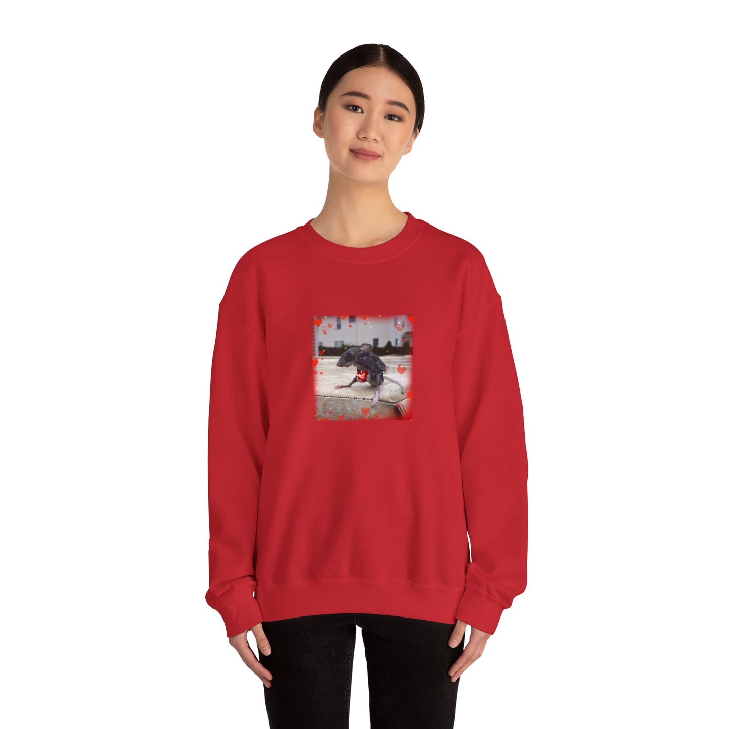 Wet Rat Iconic Valentines Day Unisex Heavy Blend Crewneck Sweatshirt