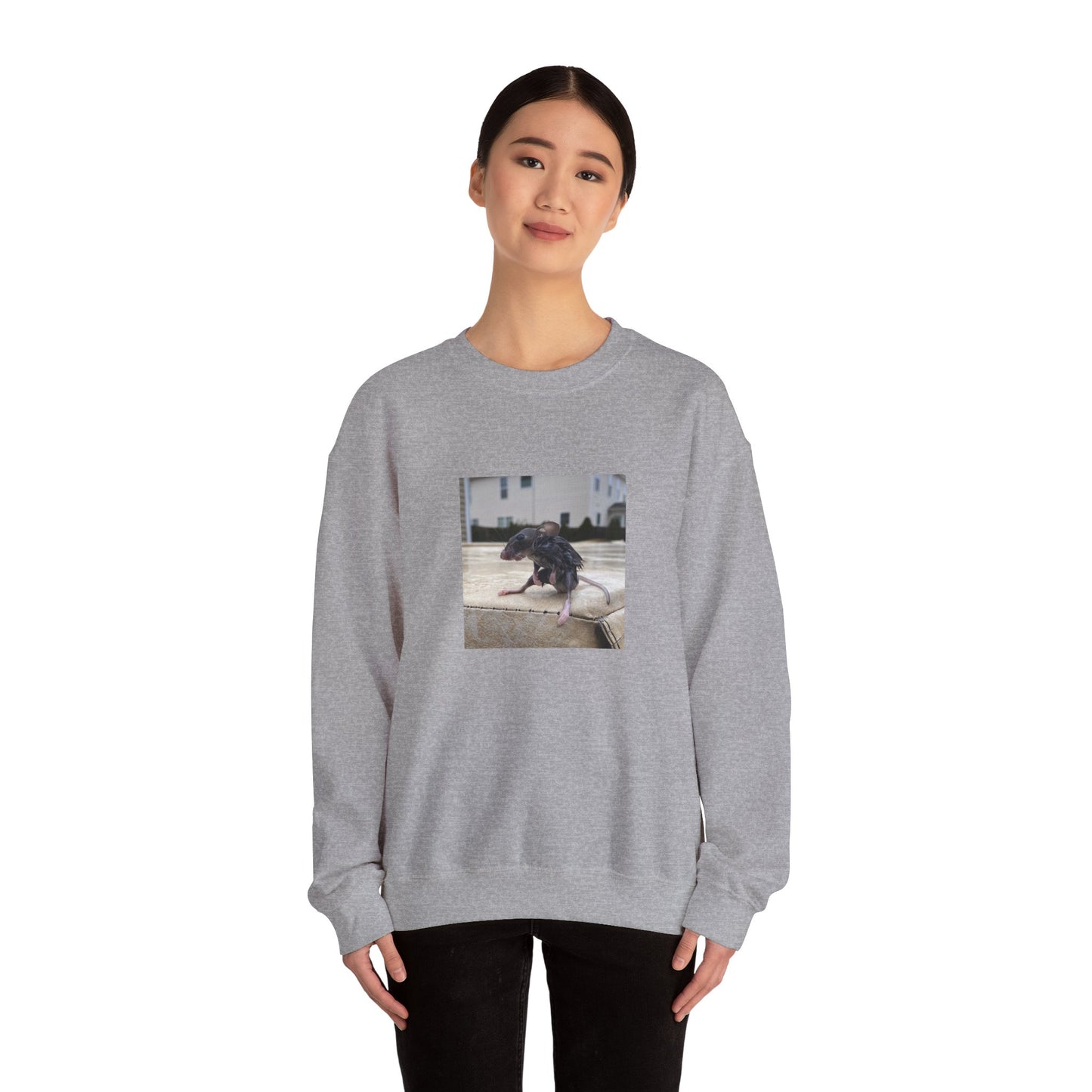 Wet Rat iconic meme unisex Crewneck Sweatshirt