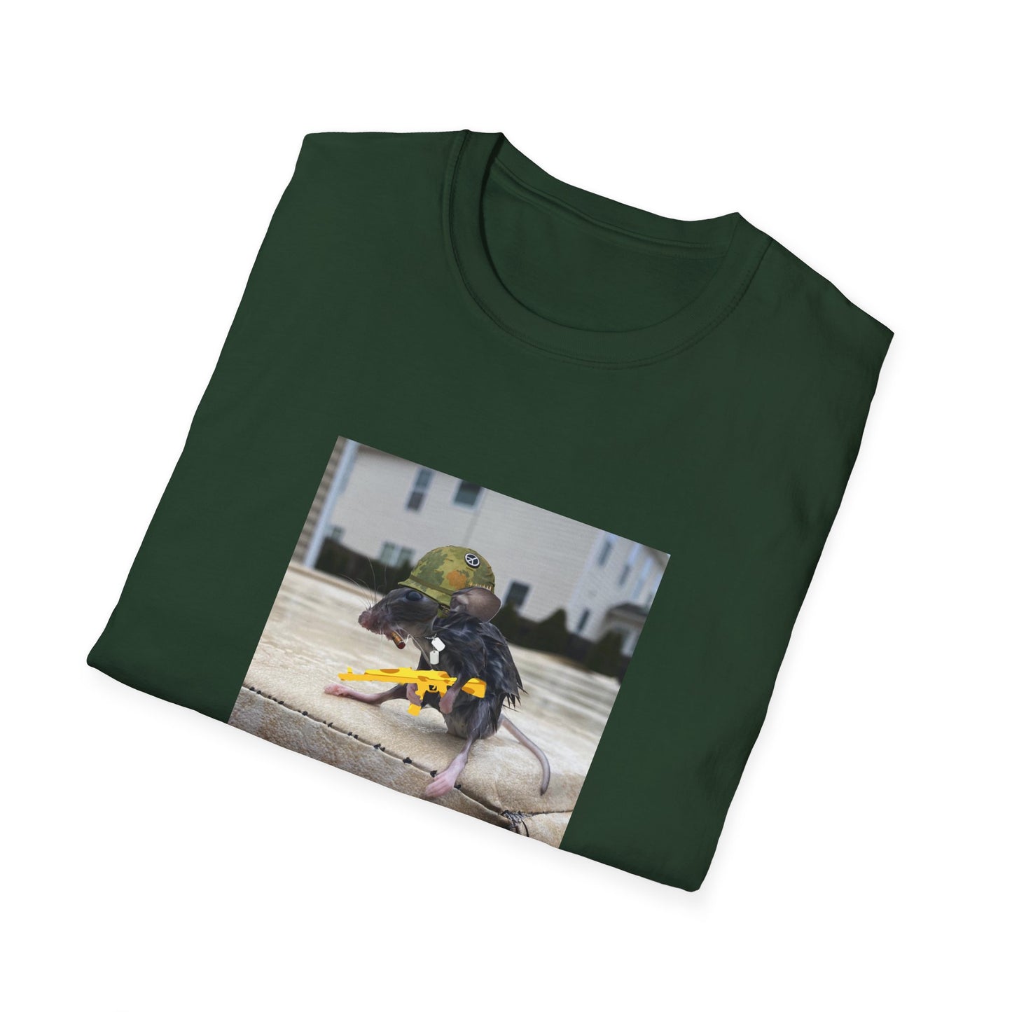 Sergeant Wet Rat Iconic Meme Unisex Softstyle T-Shirt