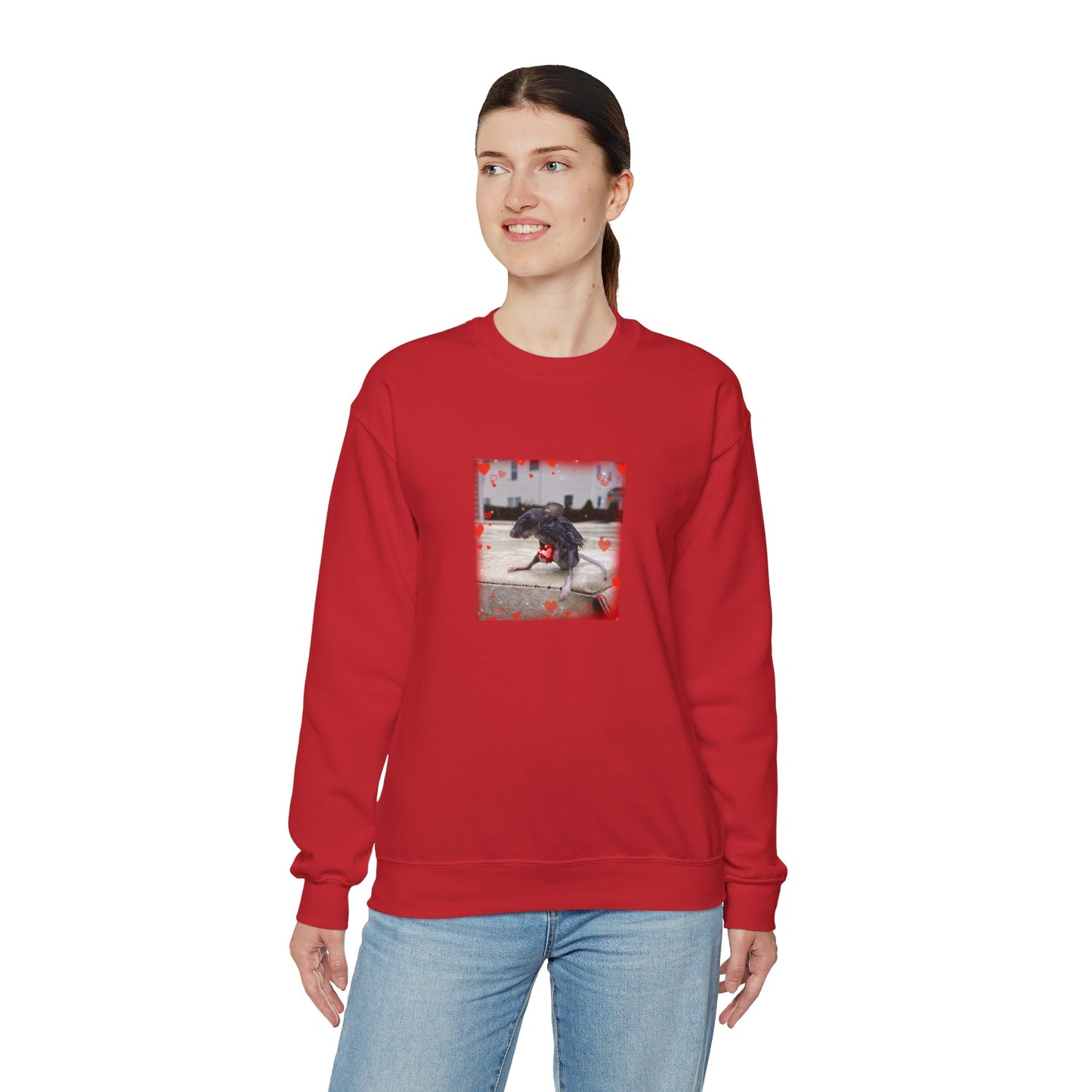 Wet Rat Iconic Valentines Day Unisex Heavy Blend Crewneck Sweatshirt