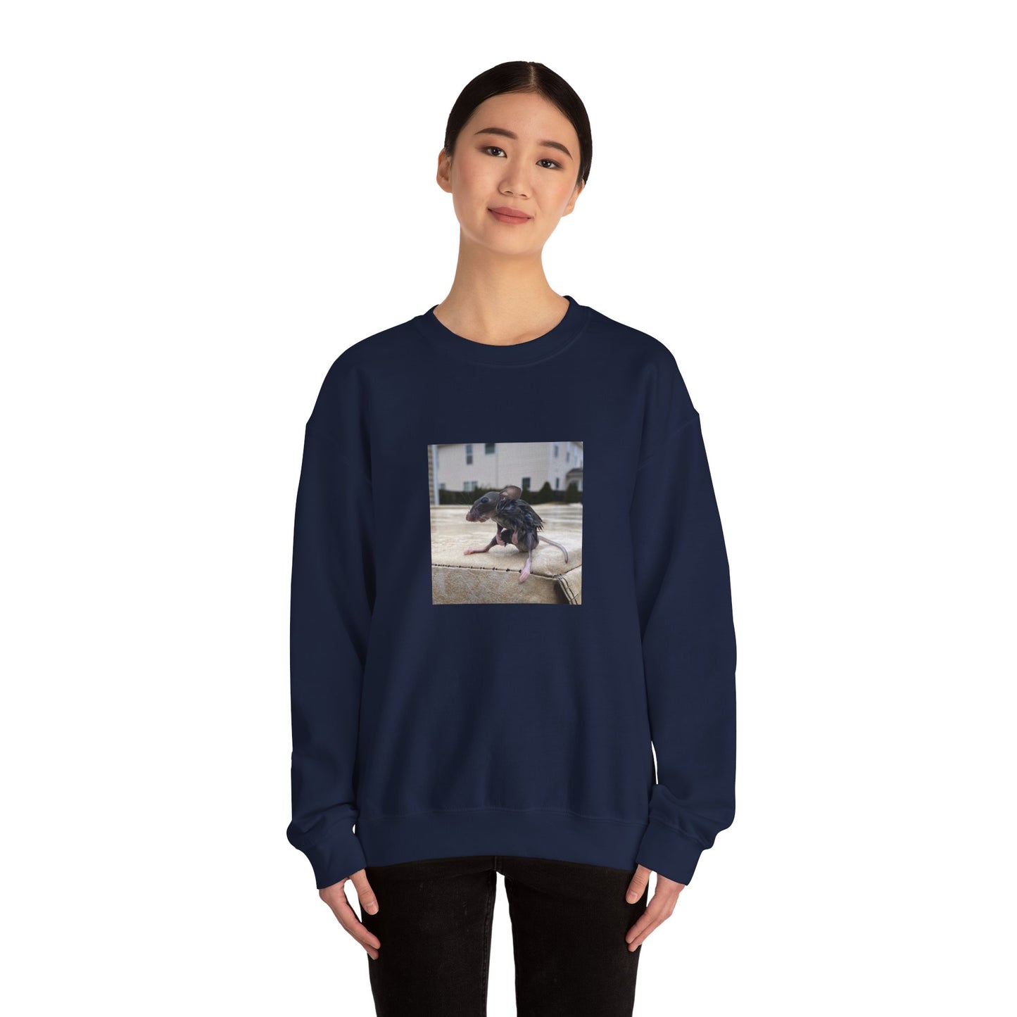 Wet Rat iconic meme unisex Crewneck Sweatshirt