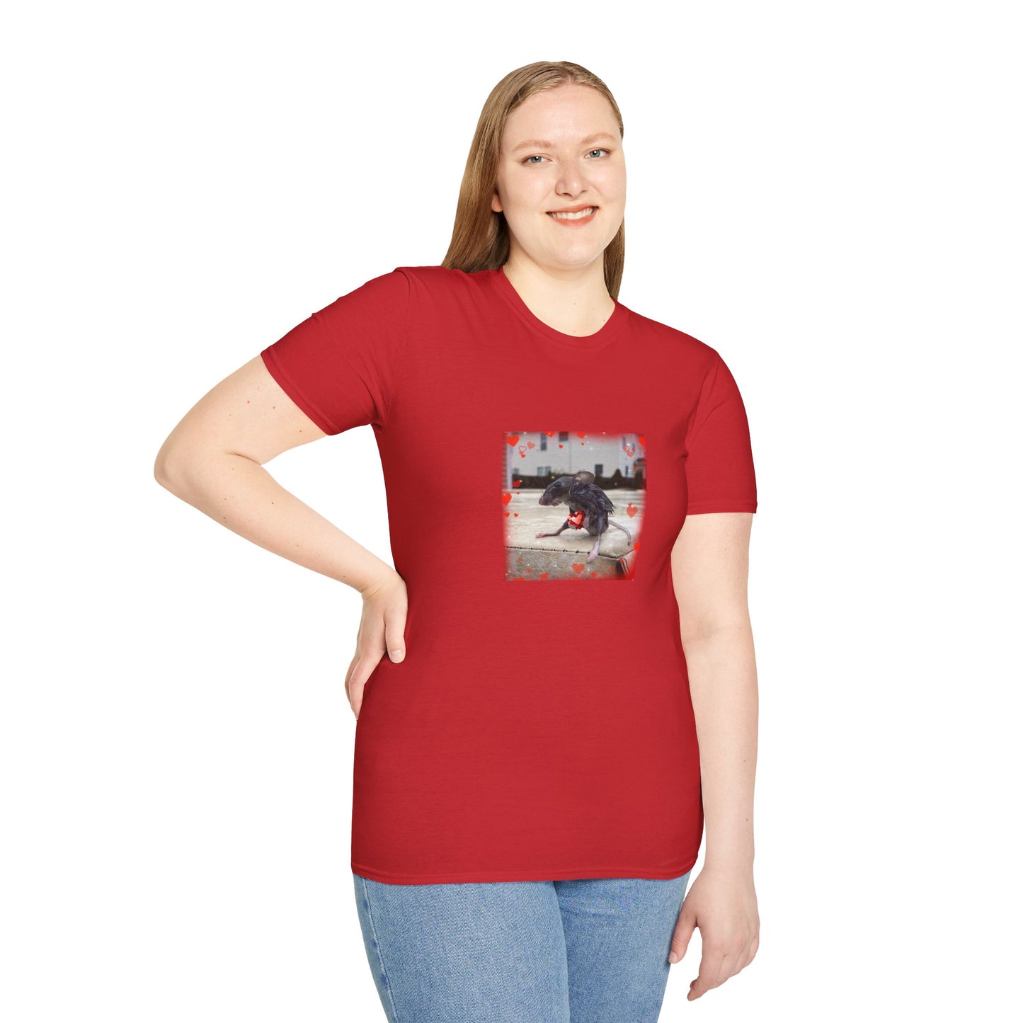 Wet Rat Iconic Valentines Day Unisex Softstyle T-Shirt